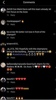 Comments on the post